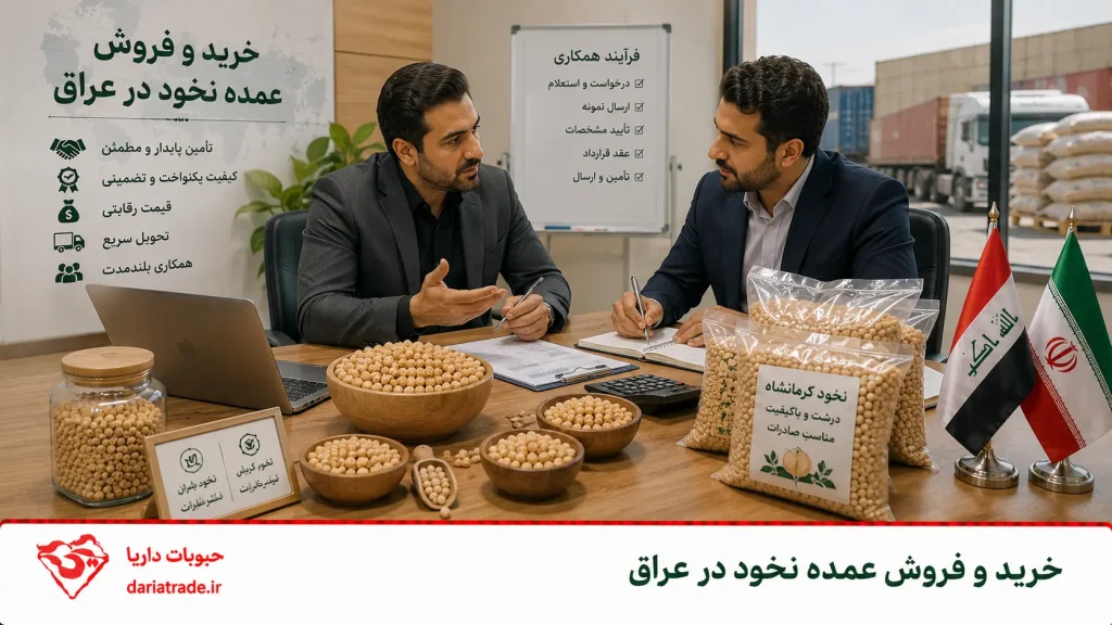 خرید و فروش نخود عمده کرمانشاه