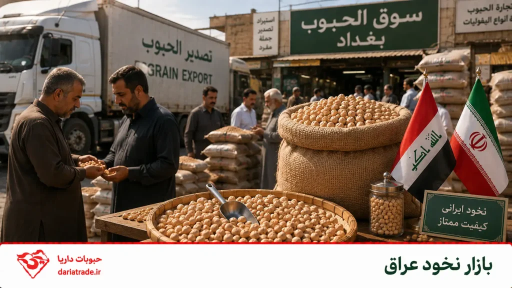 بازار و صادرات نخود ایران به عراق