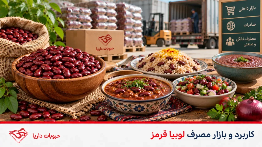 کاربرد لوبیا قرمز