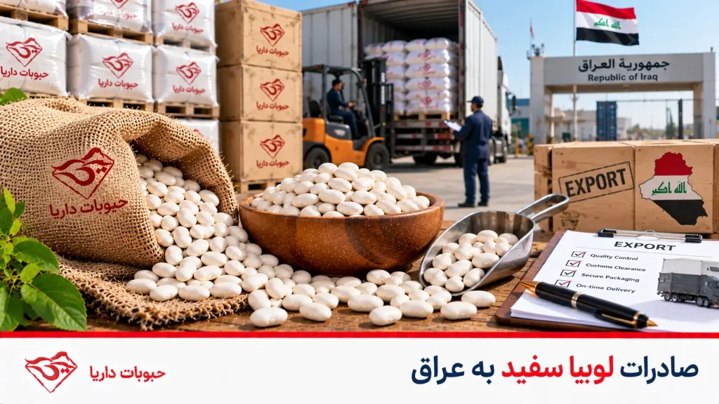 صادرات لوبیا سفید به عراق