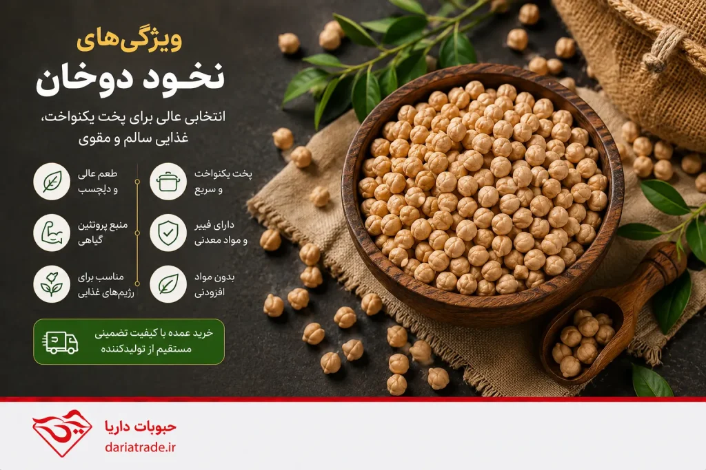 ویژگی های نخود دوخان کرمانشاه