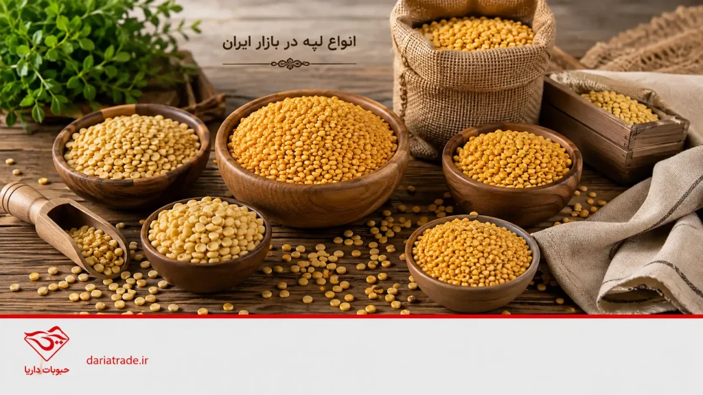 انواع لپه در بازار ایران