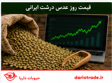 قیمت عدس درشت ایرانی به روز