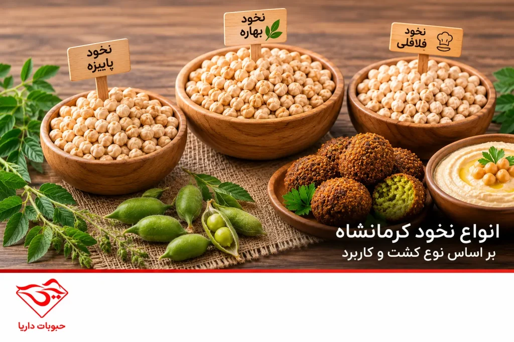 قیمت نخود کرمانشاه و انواع آن