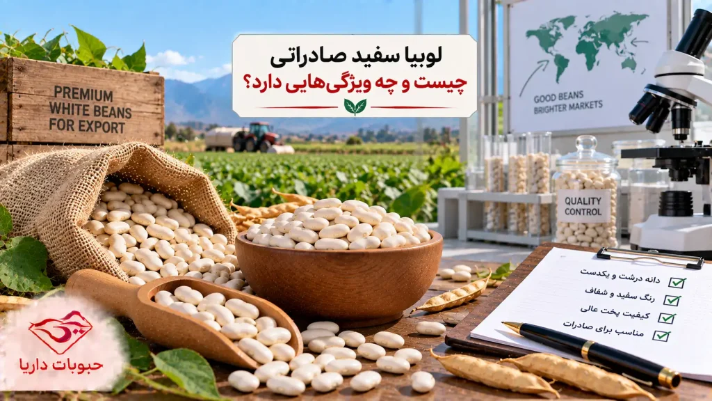 ویژگی های لوبیا سفید صادراتی