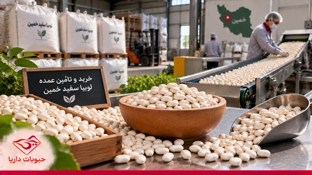 خرید لوبیای سفید از خمین
