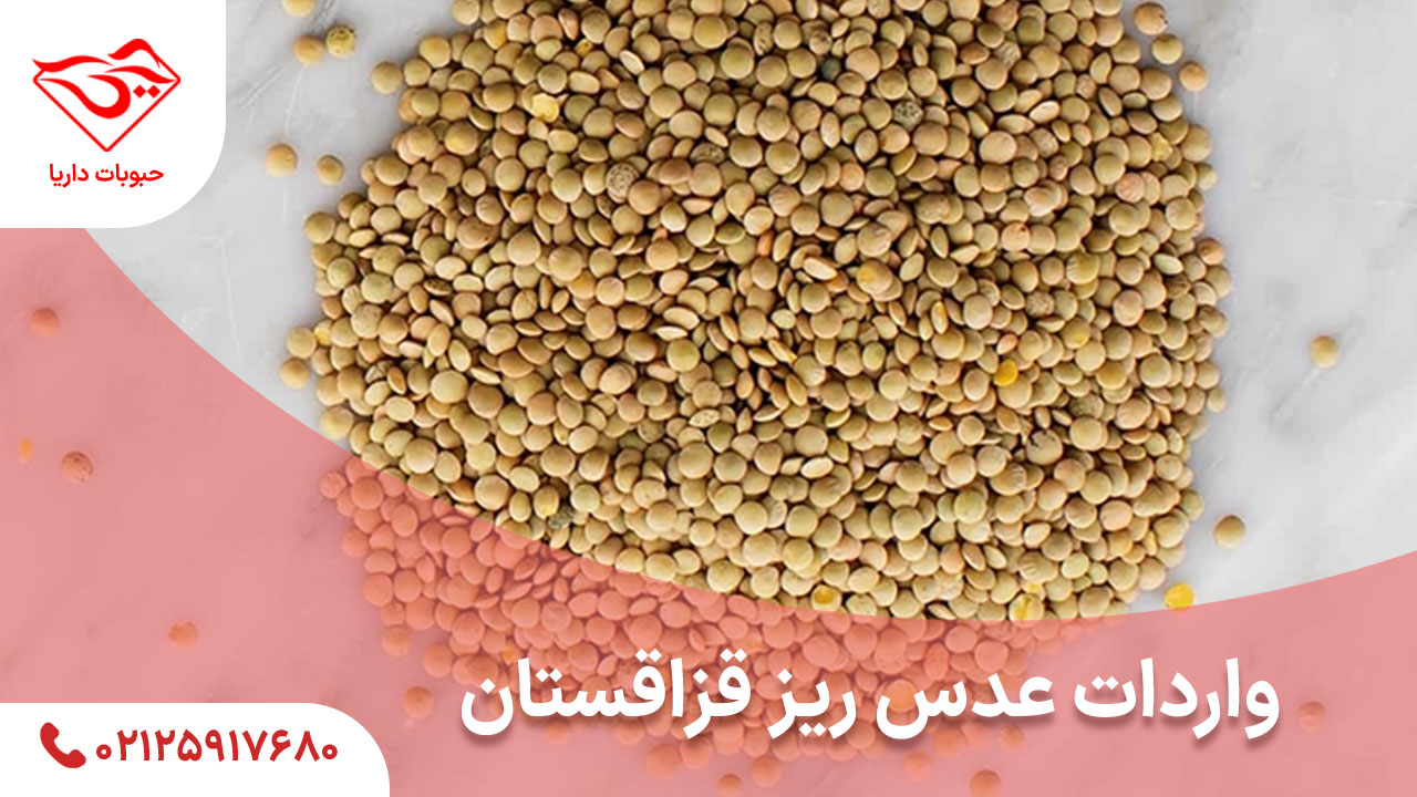 واردات عدس ریز قزاقستان