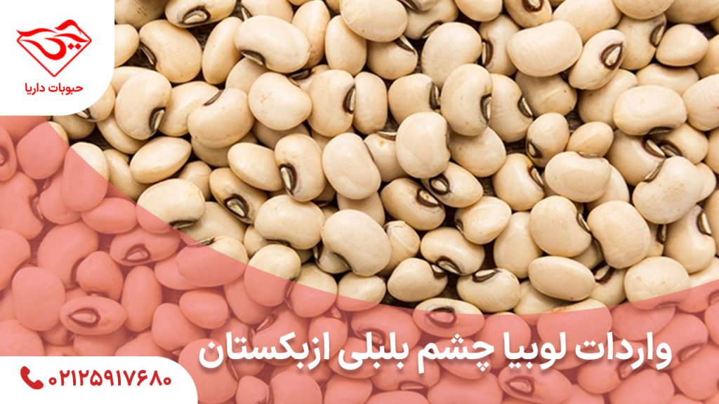 واردات لوبیا چشم بلبلی ازبکستان