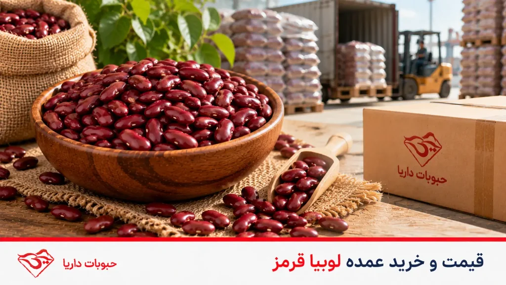 قیمت و خرید عمده لوبیا قرمز