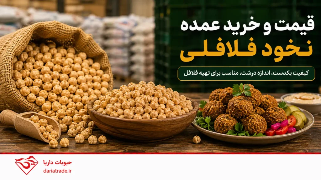 قیمت و خرید عمده نخود فلافلی کرمانشاه