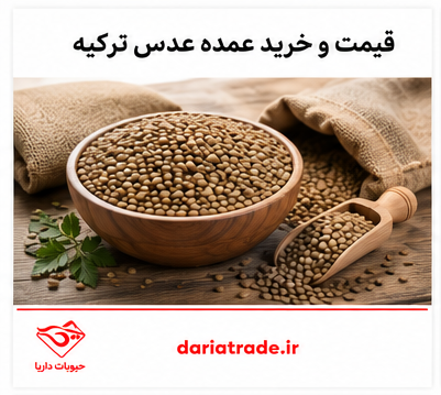 قیمت عدس ترکیه