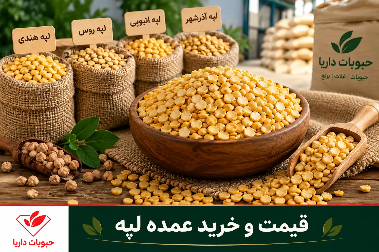 قیمت لپه در بازار عمده